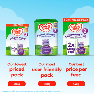Cow & Gate 2 Follow On Baby Milk